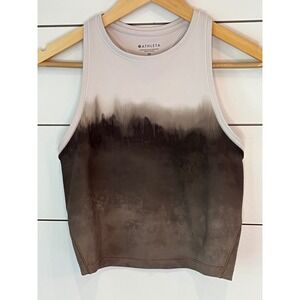 Athleta Conscious Crop Tank Top Womens XS Racerback Yoga Tank activewear